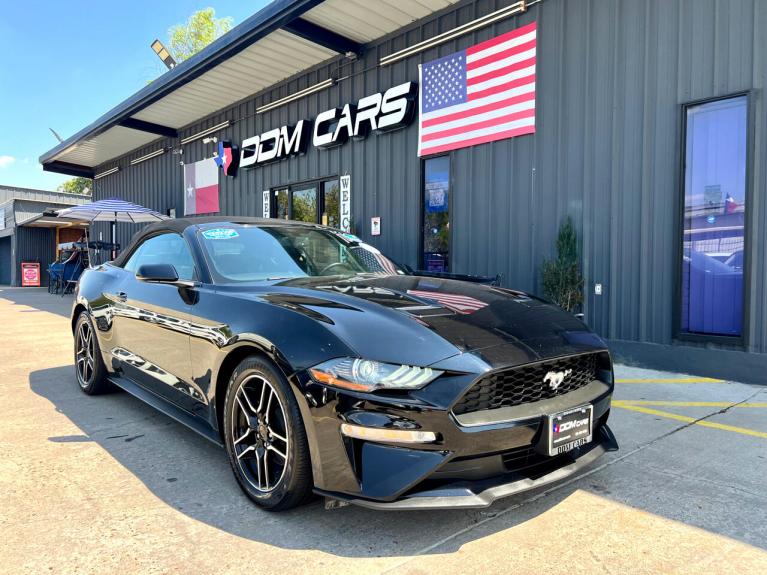 Used 2018 Ford Mustang EcoBoost Premium Convertible for sale $19,995 at AAN Master 2027 in Gurnee IL