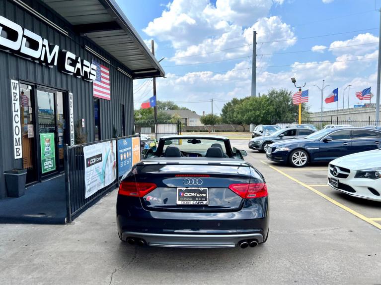 Used 2013 Audi S5 3.0T Cabriolet quattro S tronic for sale $18,995 at AAN Master 2027 in Gurnee IL 60031 6