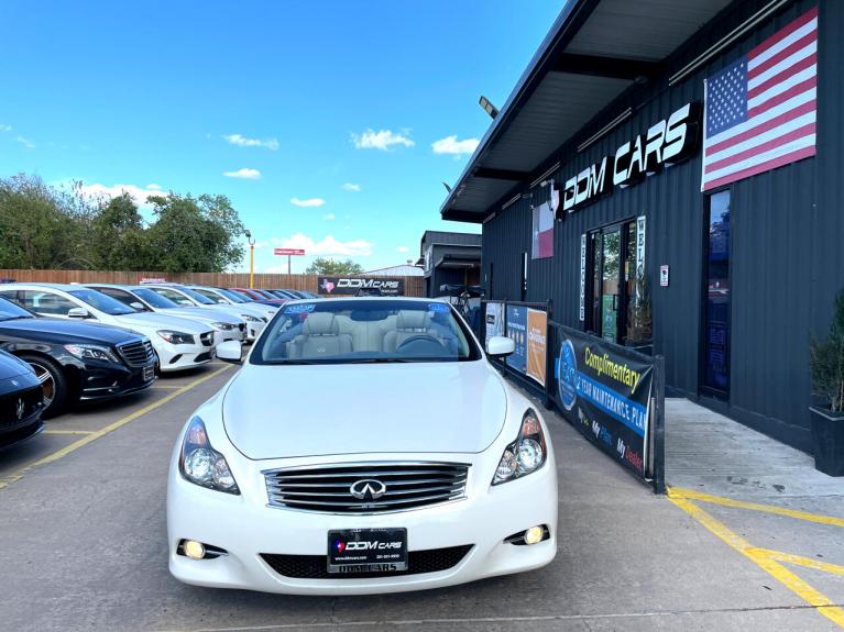 Used 2013 Infiniti G Convertible Base for sale $18,995 at AAN Master 2027 in Gurnee IL 60031 2